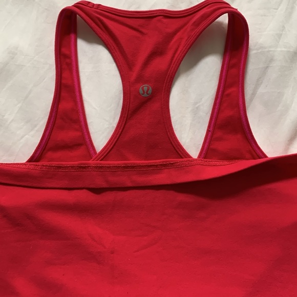 Lululemon Red/Pink tank - Picture 4 of 4